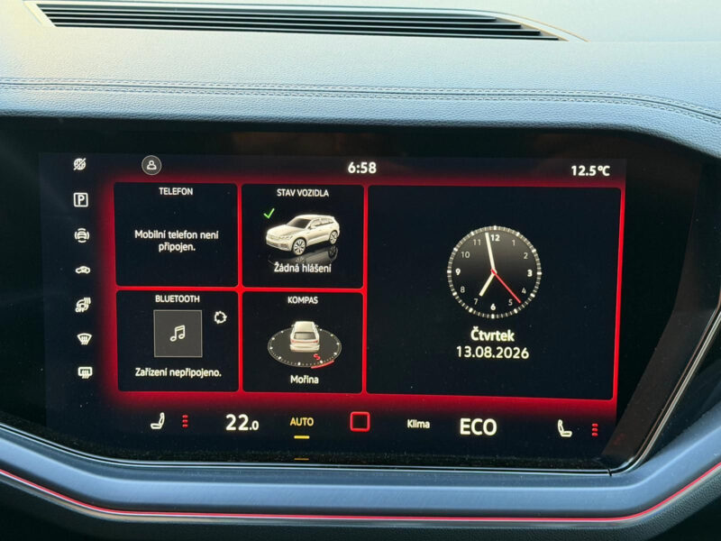 Volkswagen Touareg 3.0 TDI R-Line 210 kW, R22, DCC, Noční vidění