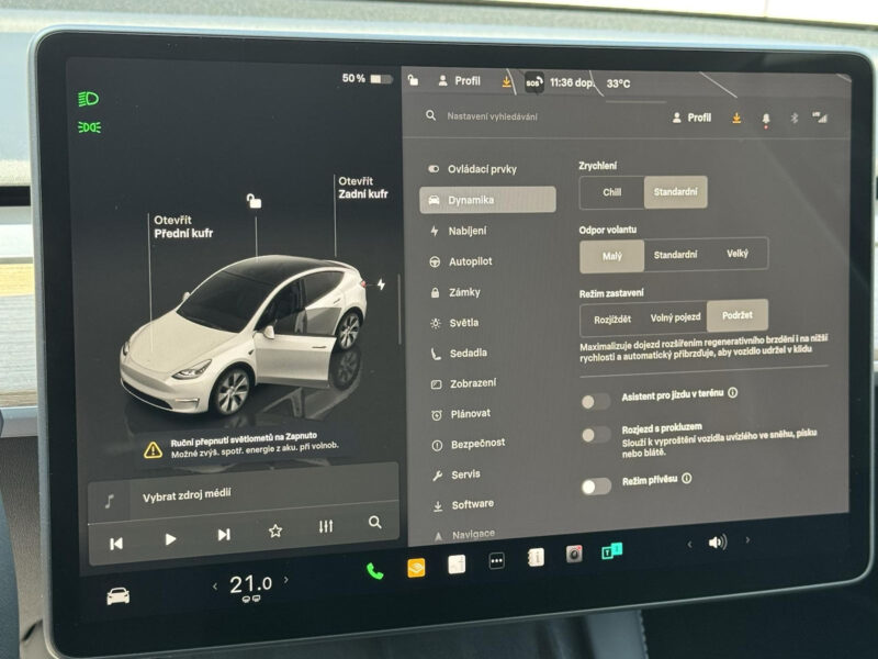 Tesla Model Y Long Range AWD 378 kW, Panorama, Tažné zařízení
