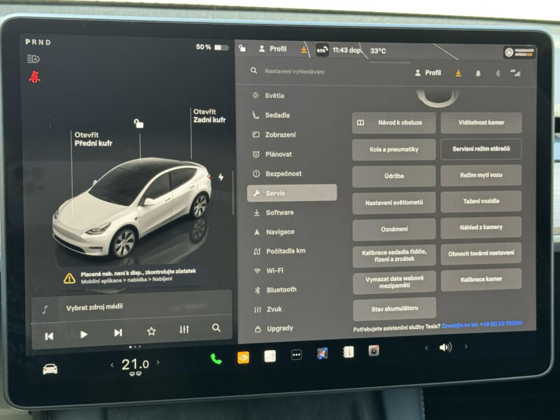 Tesla Model Y Long Range AWD 378 kW, Panorama, Tažné zařízení