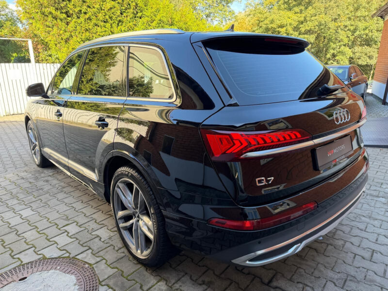 Audi Q7 50 TDI quattro, S line Facelift, R21, HD Matrix Laser, Soft-close