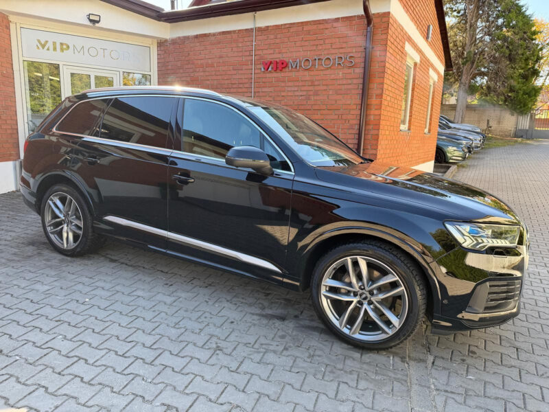 Audi Q7 50 TDI quattro, S line Facelift, R21, HD Matrix Laser, Soft-close