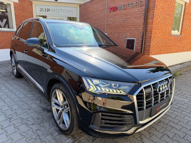Audi Q7 50 TDI quattro, S line Facelift, R21, HD Matrix Laser, Soft-close